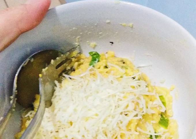 Langkah Mudah untuk Membuat Mashed Potato (low calories +-200kcal, healthy and super simple) yang Enak Banget