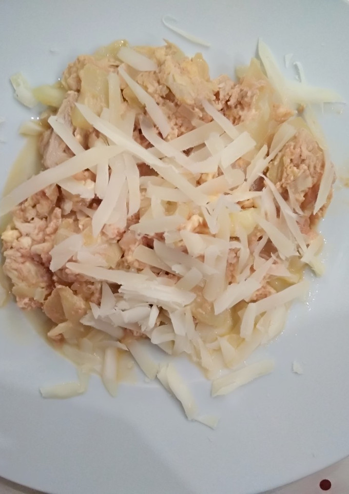 Una foto de Calabacín con queso