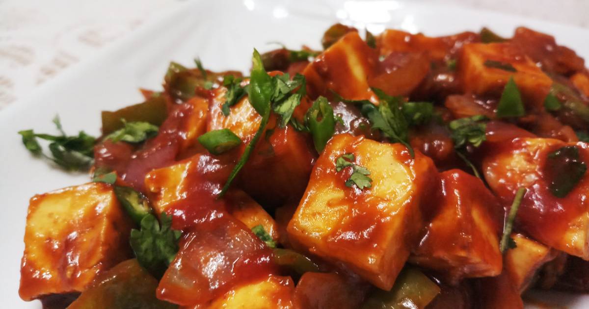 Paneer Chilli Recipe by Mital Viramgama Cookpad