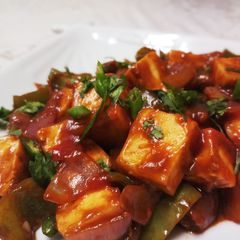 A picture of Paneer Chilli.