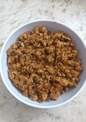 Foto resep (628) Ayam Isian Roti Bakso / Bakpao
