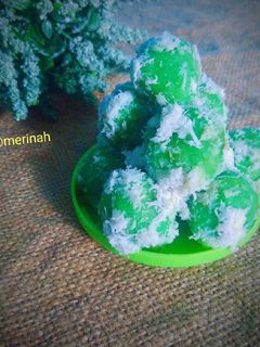 Foto resep Klepon ubi rasa pandan
