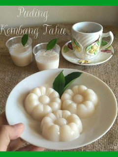 Foto resep Puding Kembang Tahu