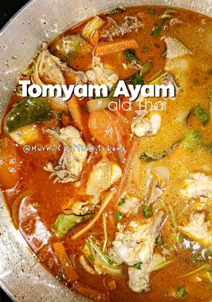 Gambar Tomyam Ayam ala Thai