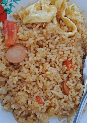 Foto resep Nasi goreng sosis bluband