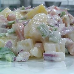 A picture of Potato salad.