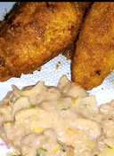 Macaroni stuffed chilies