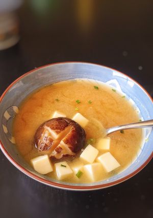 Hình của món Canh miso.