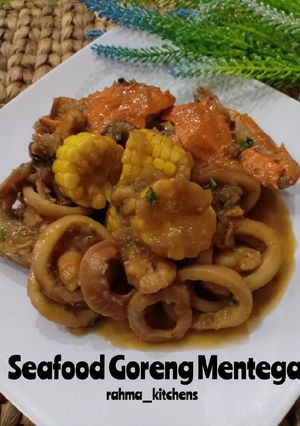 Foto resep Seafood Goreng Mentega