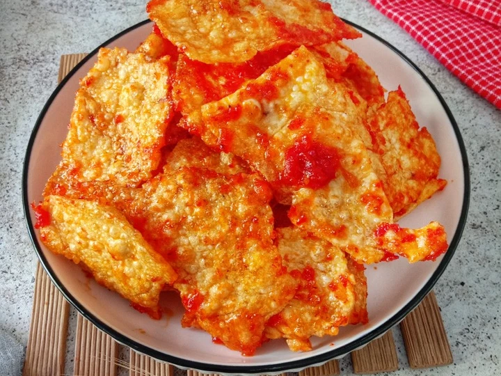 Cara Mudah Membuat Resep Kripik Tette (Singkong) Sambal Balado yang Sempurna Anti Ribet, Bisa Manjain Lidah