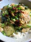 Canned Mackerel & Cucumber Ponzu Somen