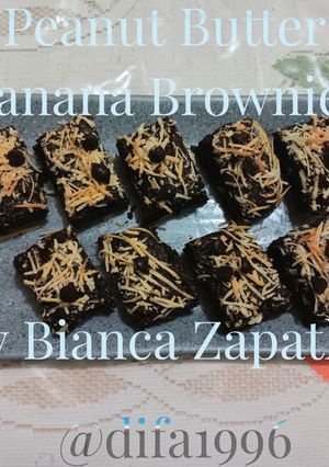 Foto resep Peanut Butter Banana Brownies by Bianca Zapatka