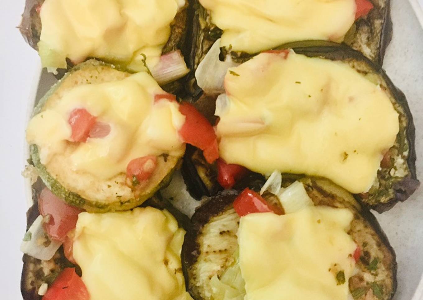 🤗PICADA DE 🍆BERENJENAS🍆Y ZUCCHINIS🤗