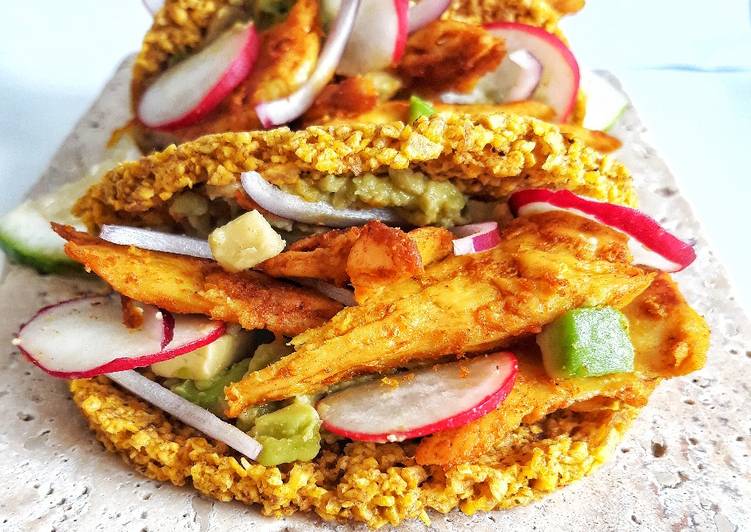 🌮TACOS DE PLÁTANO MACHO CON HEURA AL "RAS EL HANOUT"🌮 Receta de LA