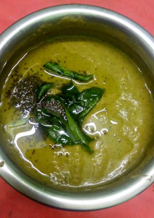 மீந்தவாழைப்பூ பொறியலில் ஒரு துவையல் செய்முறை முக்கிய புகைப்படம்