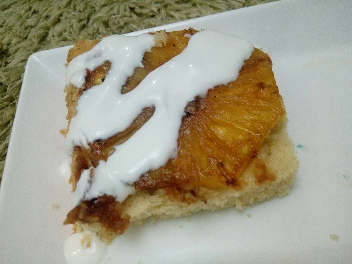 Easy Way Make Pineapple 🍍 upside down cake which Delicious