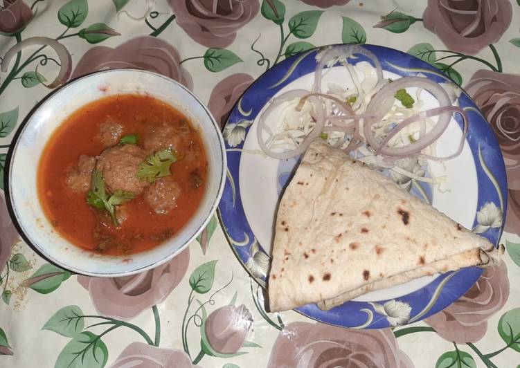 Recipe of Favorite Beef Kofta curry