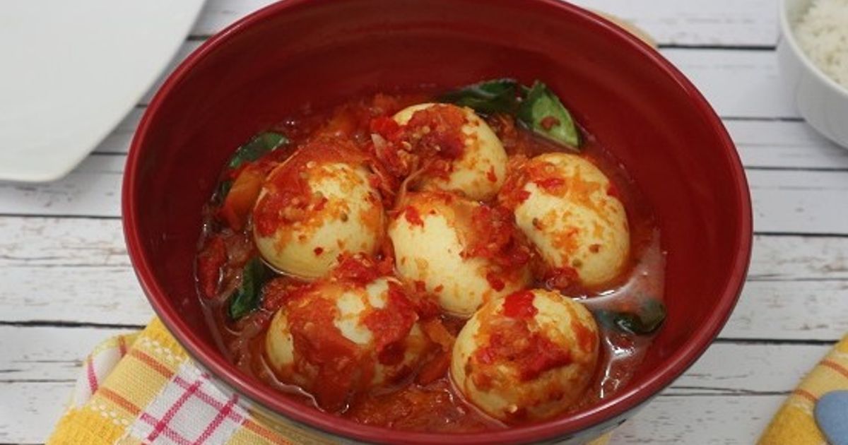 Telur Rica Rica Resep Telur Rica Rica oleh Nita || Food Blogger - Cookpad