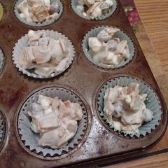 A picture of Simple White Chocolate Smores Cluster Cookies.