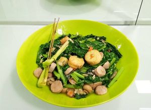 Foto resep Tumis Caisim Tofu Bakso Jamur Rasa Juara