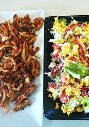 Foto principal de Pechuga de pollo frita al modo chino