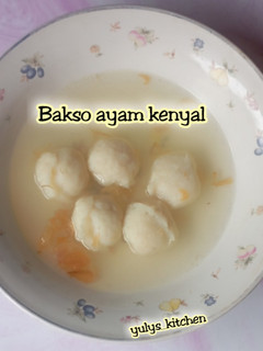 Foto resep Bakso ayam kenyal