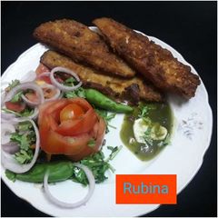 A picture of Frozen fish fry.