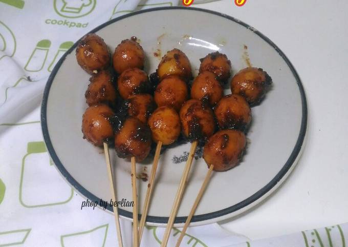 Sate Telur Puyuh Ala Angkringan