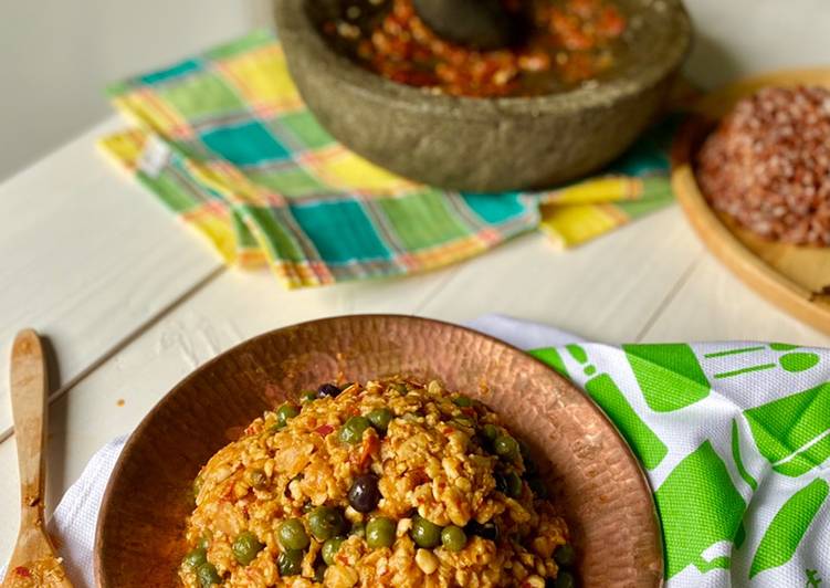 Bagaimana Menyiapkan Sambal tempe yang Enak Banget