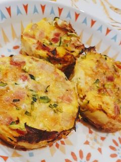 低熱量&超簡單!櫛瓜鹹派 的食譜成品照片