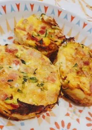 低熱量&超簡單！櫛瓜鹹派 的食譜成品照片