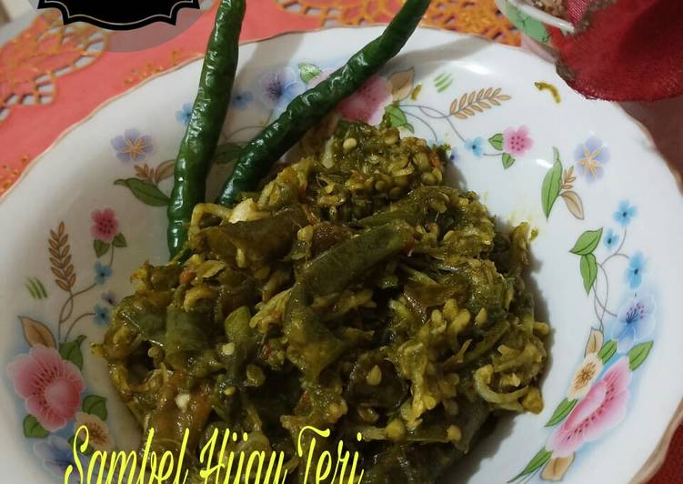 Sambel Hijau Teri