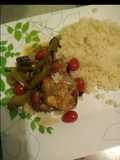 Pollo con pimientos