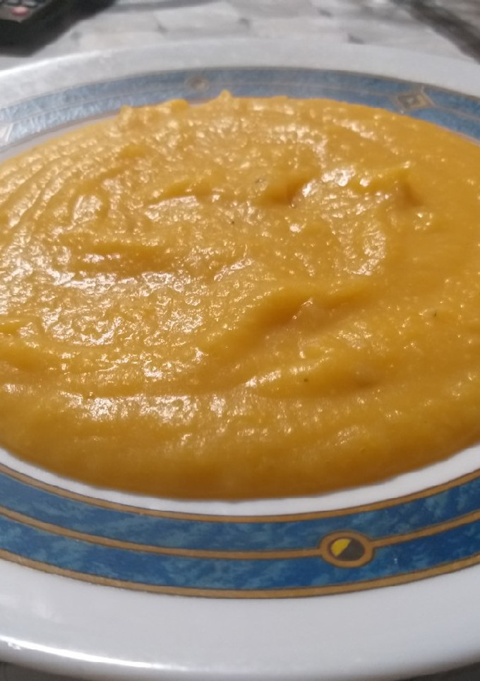 Una foto de Crema de calabaza