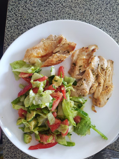 Una foto de Pechuga al limón, Almuerzo saludable!