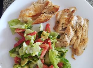 Una foto de Pechuga al limón, Almuerzo saludable!
