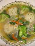 SOPA DE ALBÓNDIGAS DE PESCADO. JON STYLE