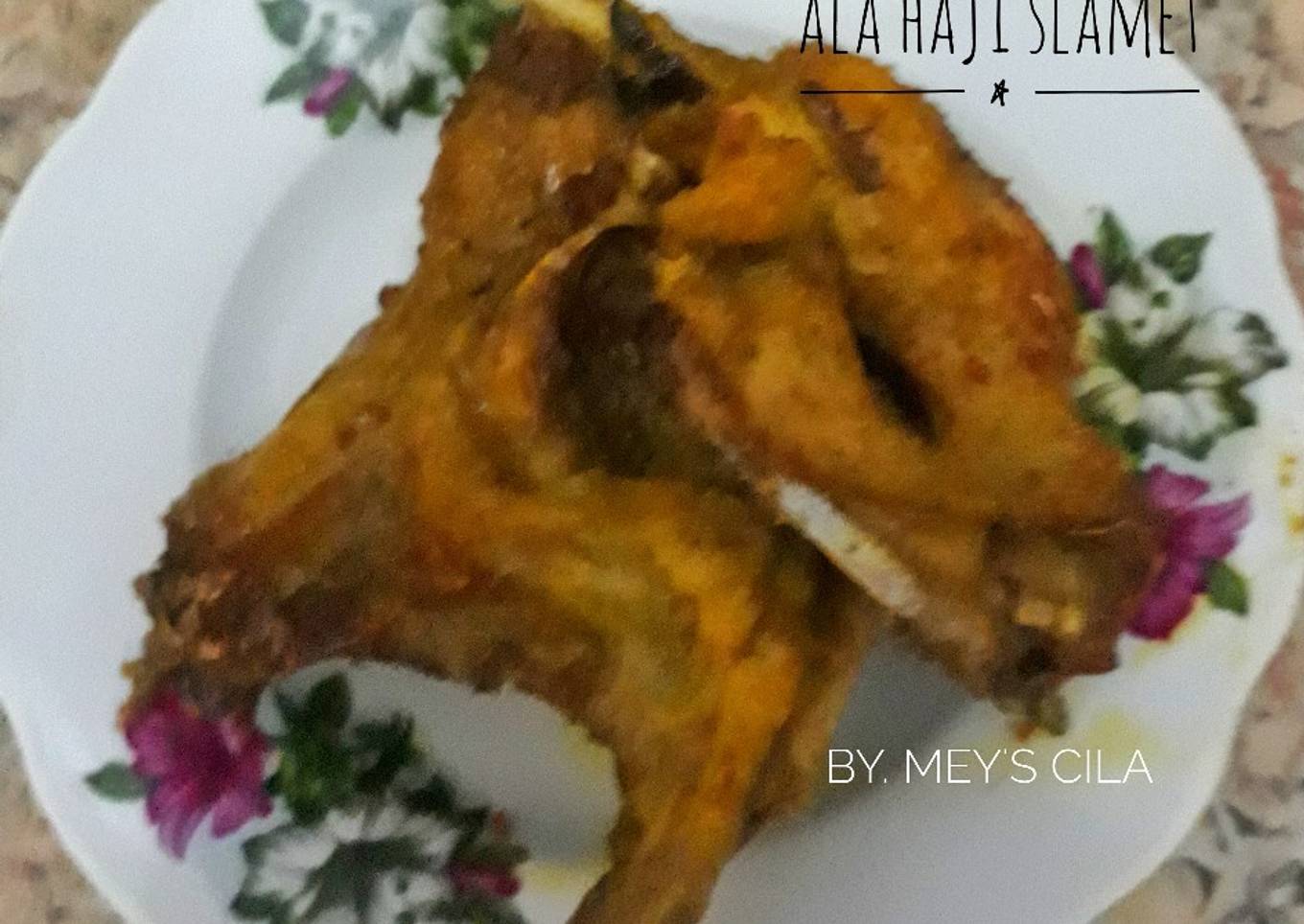 Bebek Goreng ala Haji Slamet