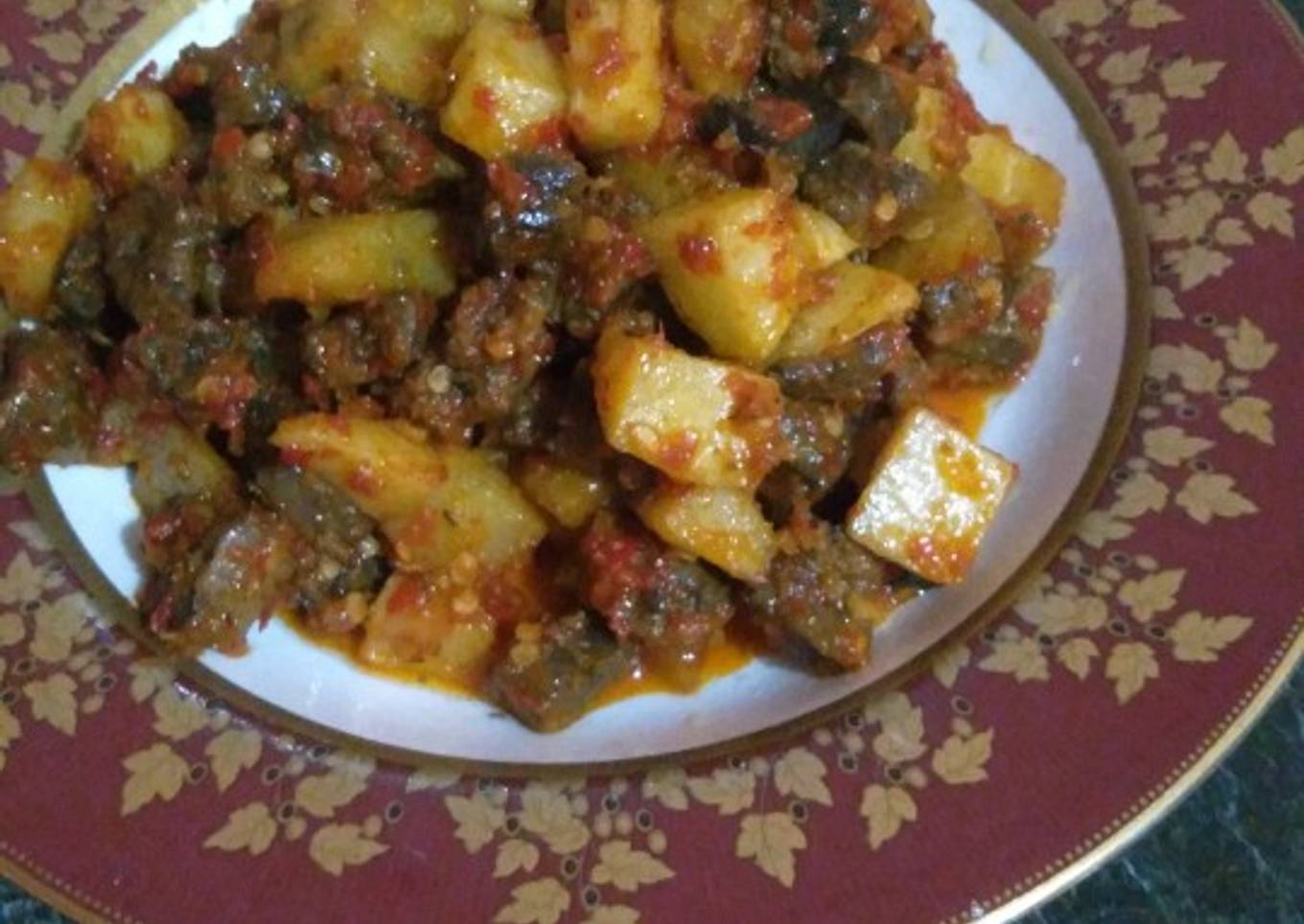 Balado Kentang Ati Sapi