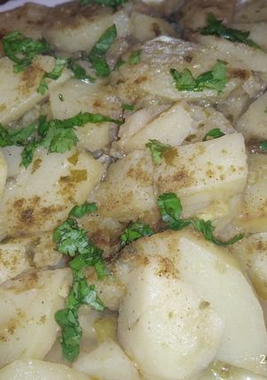 صورة لوصفة بطاطا من أسهل ما يكون