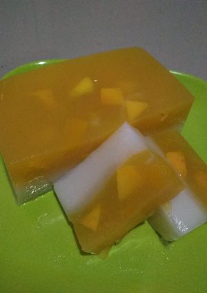 Foto resep Puding mangga segar