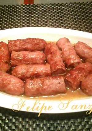 Foto principal de Salchichas de cerdo frescas al vino