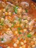 Patitas de cerdo con garbanzos