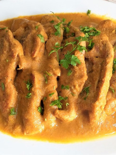 Foto principal de Chuletas de pavo en salsa de champiñones