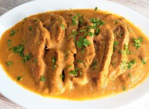 Foto principal de Chuletas de pavo en salsa de champiñones