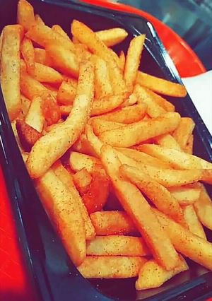 A picture of French fries.