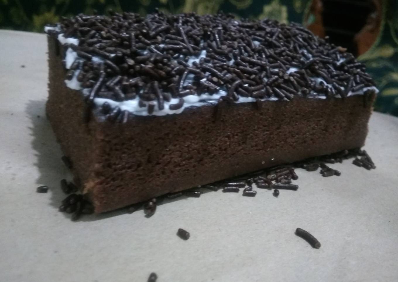 Brownies chocolatos kukus - resep kuliner nusantara
