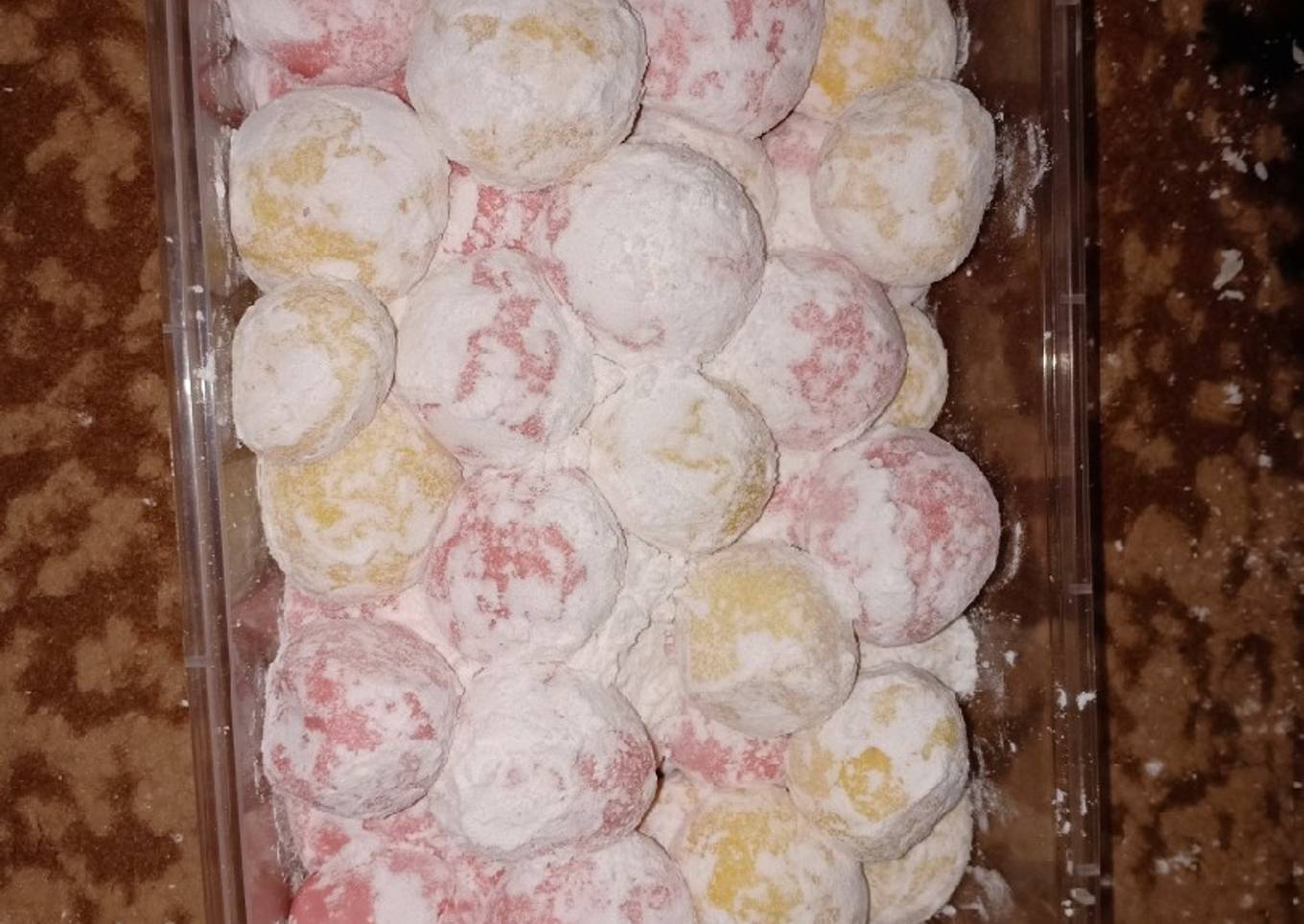 Resep Mochi isian kacang + coklat