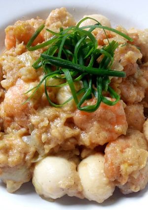 Foto resep Udang dan Telur Puyuh Salted Egg