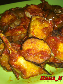 Foto resep 16. Balado terong ungu.